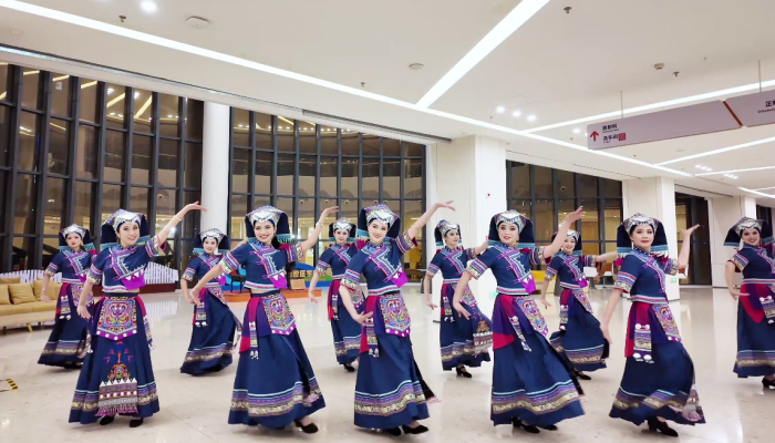 广西三月三·潮起在口院 | 我院开展“广西三月三”舞蹈视频拍摄活动 第 4 张