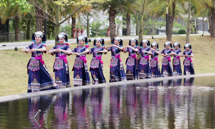 广西三月三·潮起在口院 | 我院开展“广西三月三”舞蹈视频拍摄活动 第 6 张